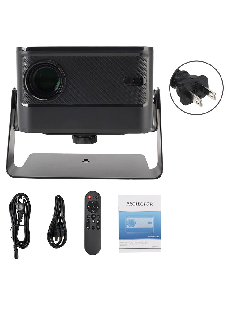 4K Projector Smart Android Projector Electric Focus Dual Frequency Projector US