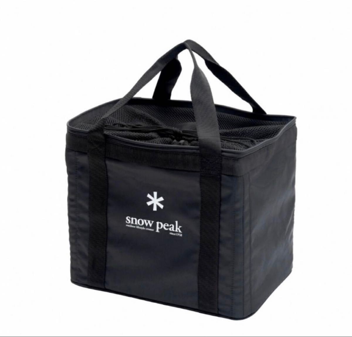 snow peak Gear Container, Black, UG-080-AO, Outdoor Limited Edition
