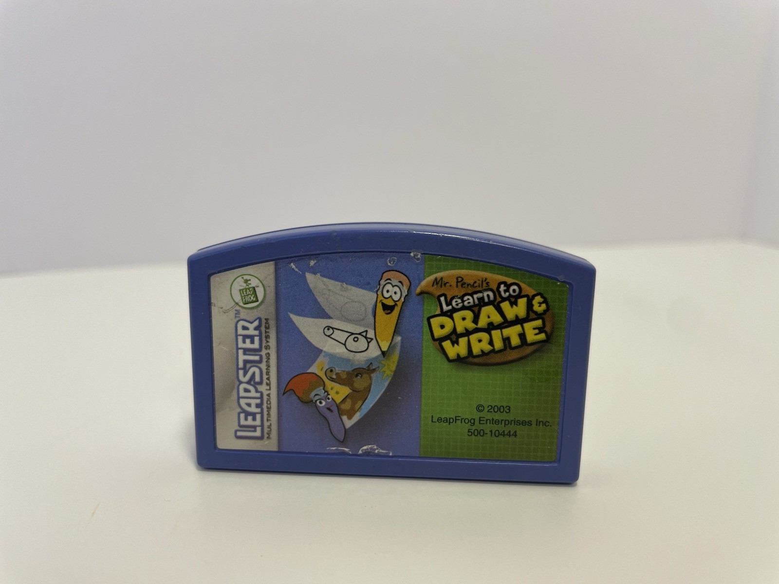Mr. Pencil's Learn to Draw and Write Leapster Cartridge Only 2003 UNTESTED