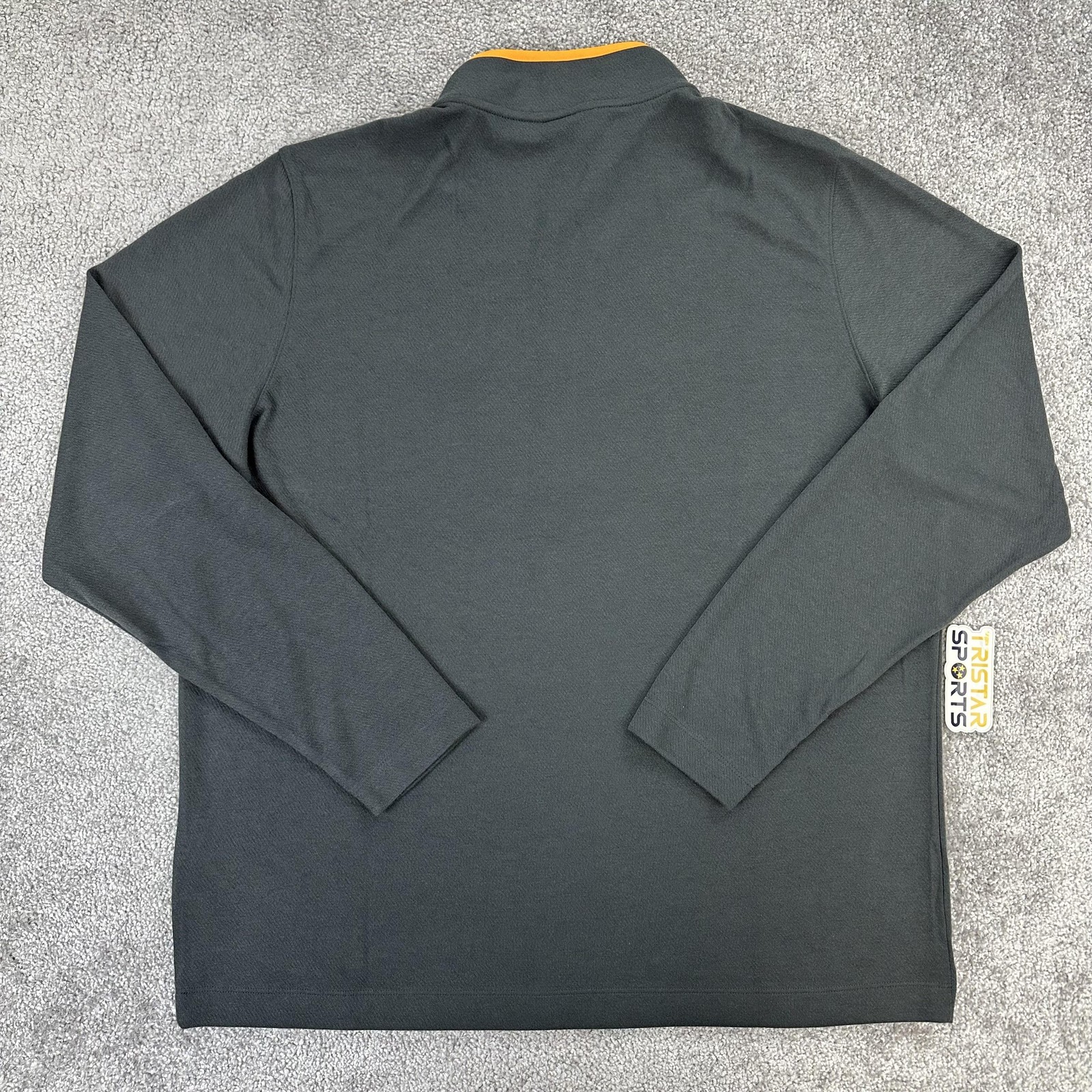 Tennessee Volunteers Pullover Mens XL Gray Nike 1/2 Zip Dri-Fit Courtside Shirt