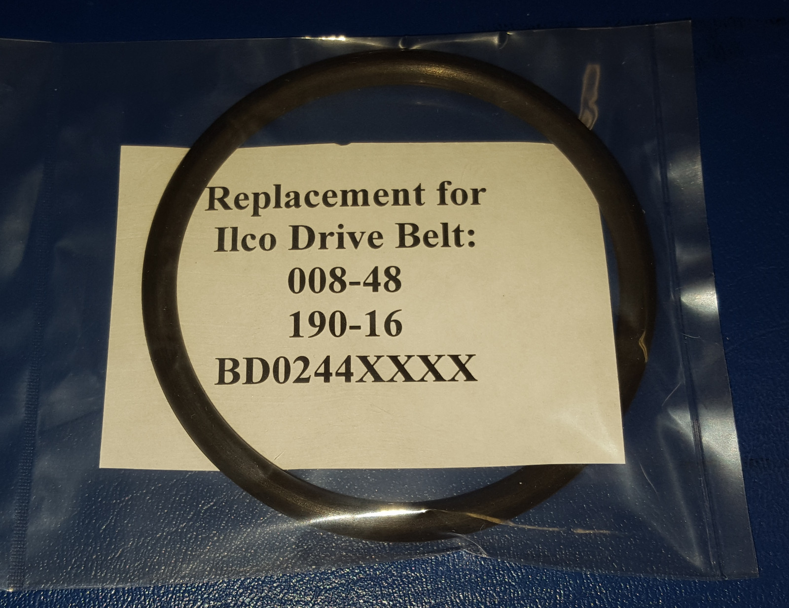 Replacement Part: Drive Belt for Ilco Key Model 008 - Replaces 008-48