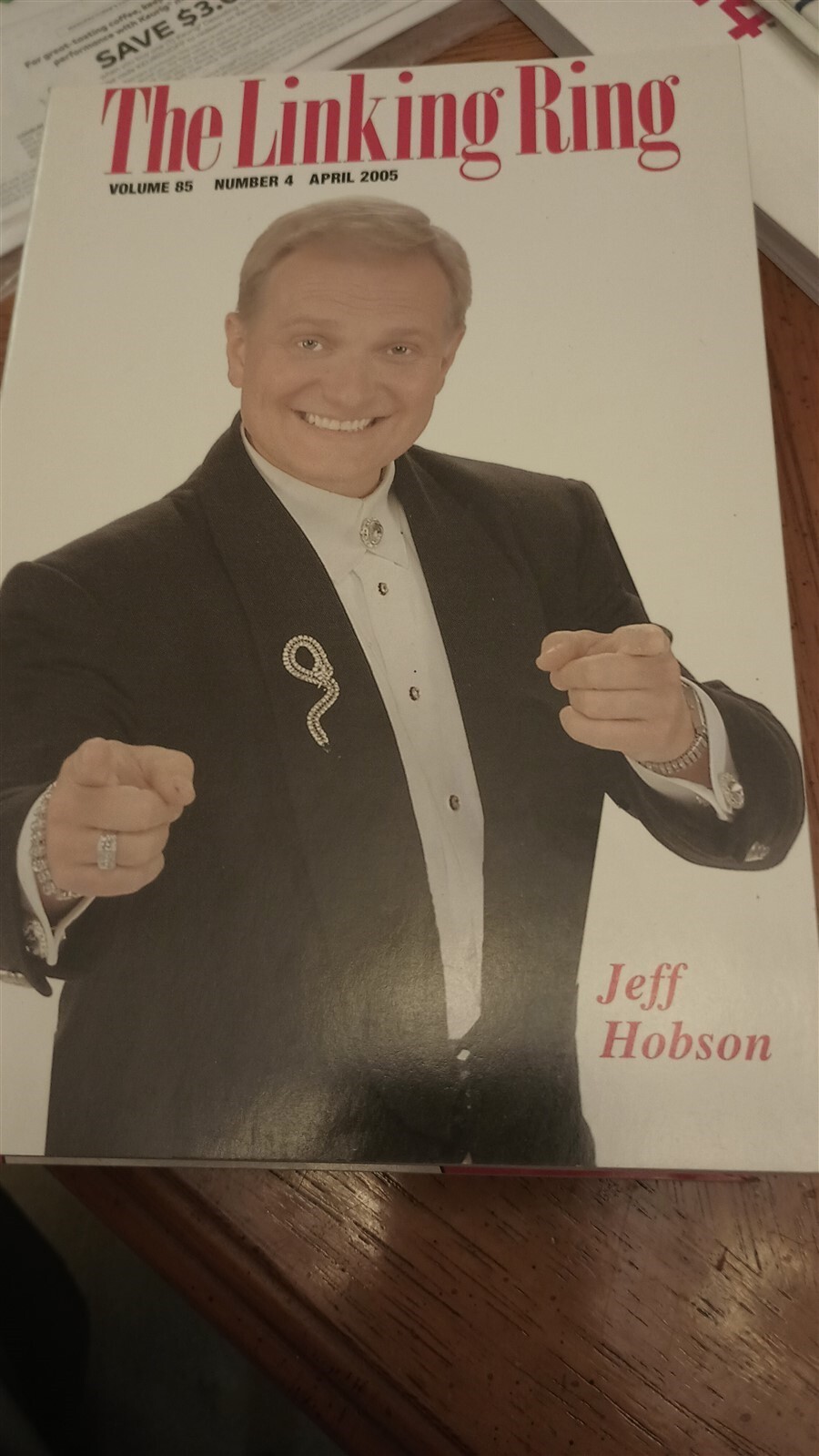 Jeff Hobson Las Vegas Great Legion IBM Linking Ring Magazine 2005