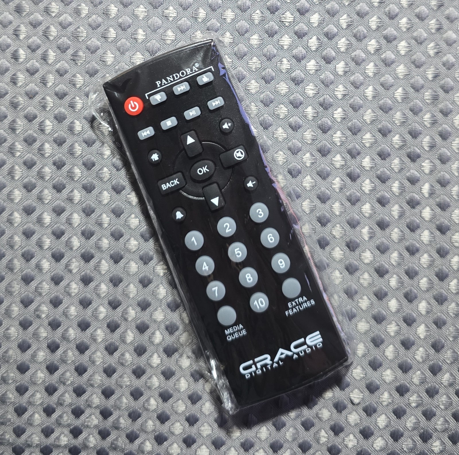 NEW Grace Digital Audio Pandora Remote Control - Will Include Batteries!