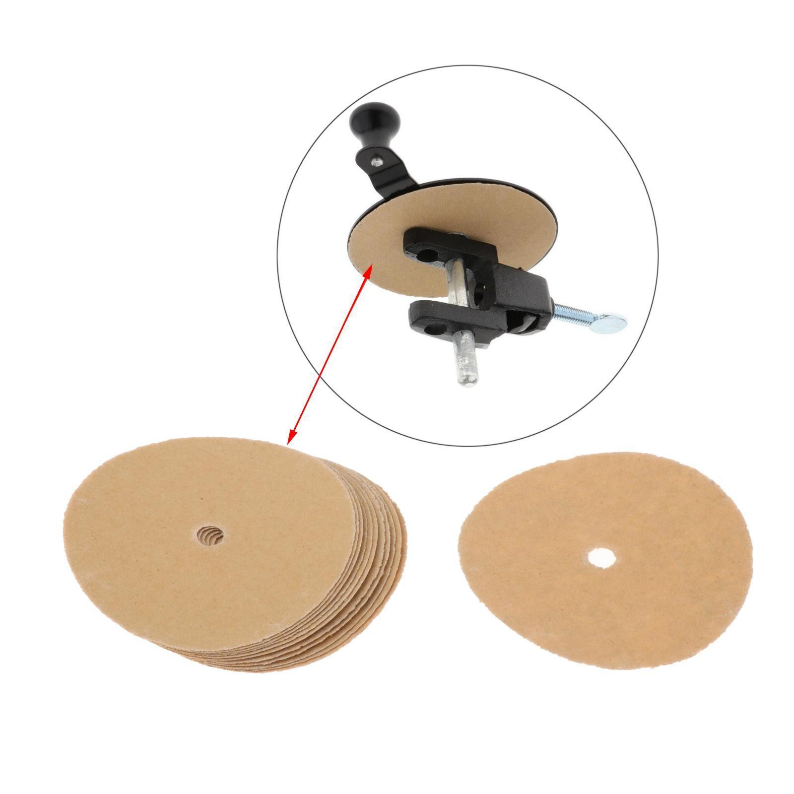 12x Billiard Cue Top Sander Replacement Pads Billiard Cue Accessories Cue Tip