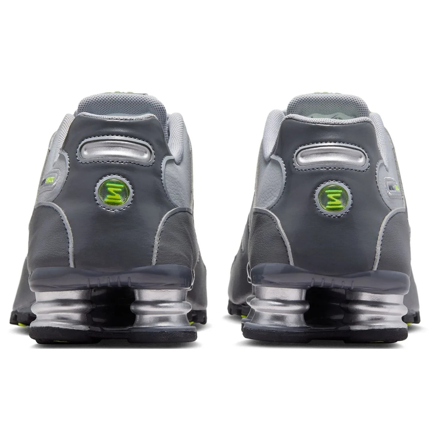 Nike Shox NZ Running Shoes Dark Grey / Wolf Grey / Volt Sz 11 378341 009