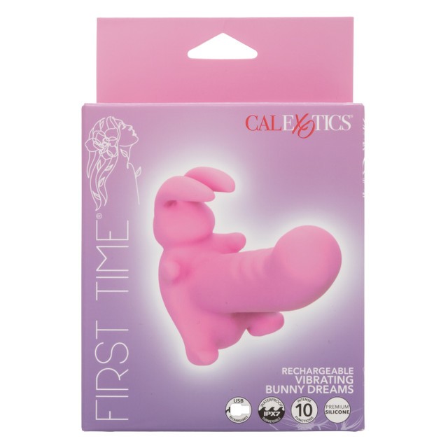 Calexotics First Time Rechargeable Vibrating Bunny Dreams Pink