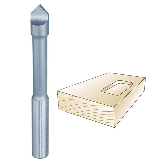 Whiteside Panel Bit w/Pilot Plunge Point, 3/8 in. SH x 3/8 in. CD x 1 in. CL