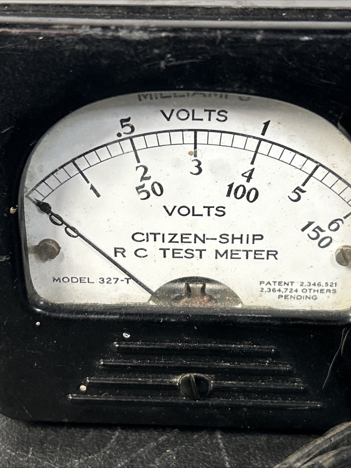 Citizen-Ship RC Test Meter Model 327-T