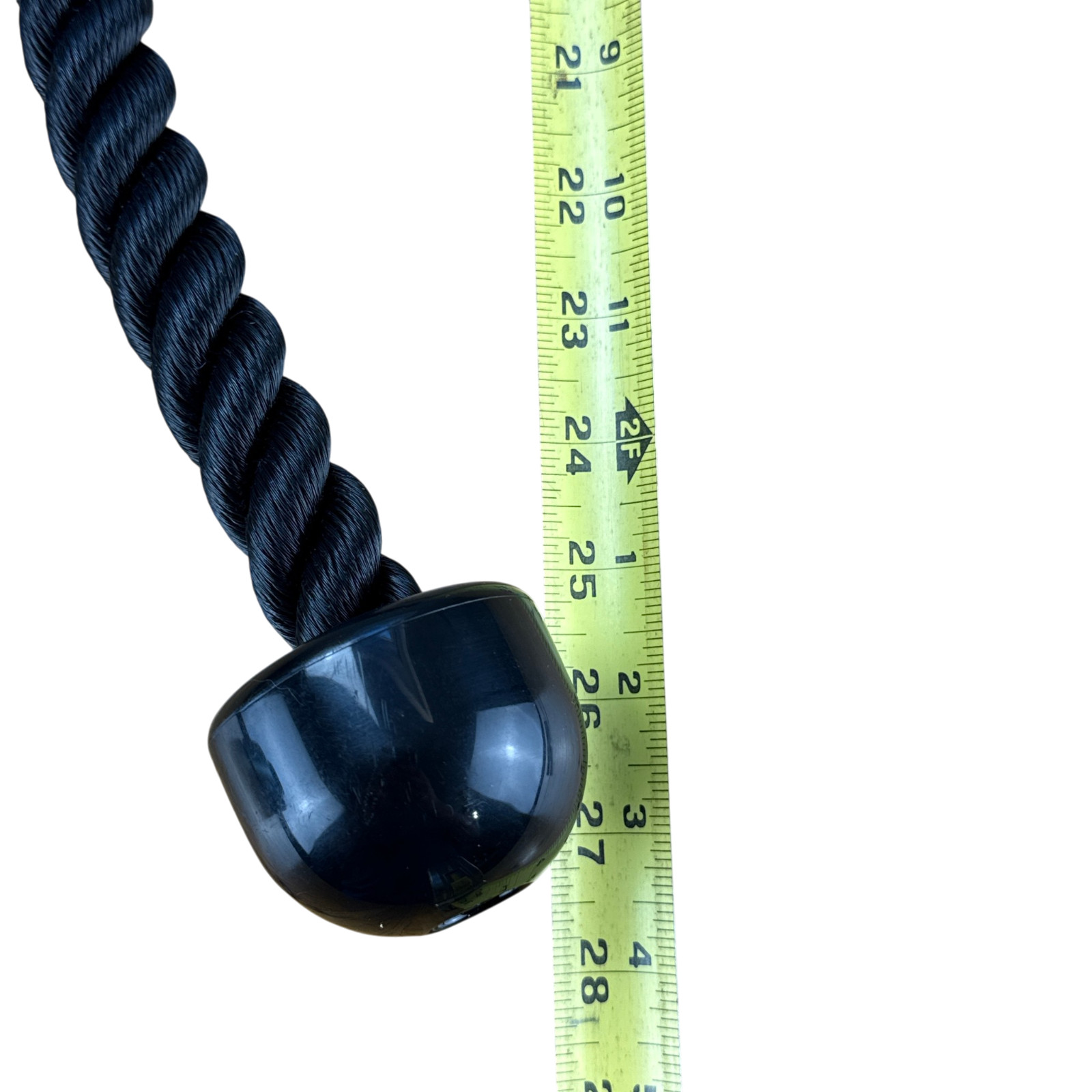 Triceps Rope Cable Attachment Heavy Duty Nylon Pushdown Face Pull Gym Equipment