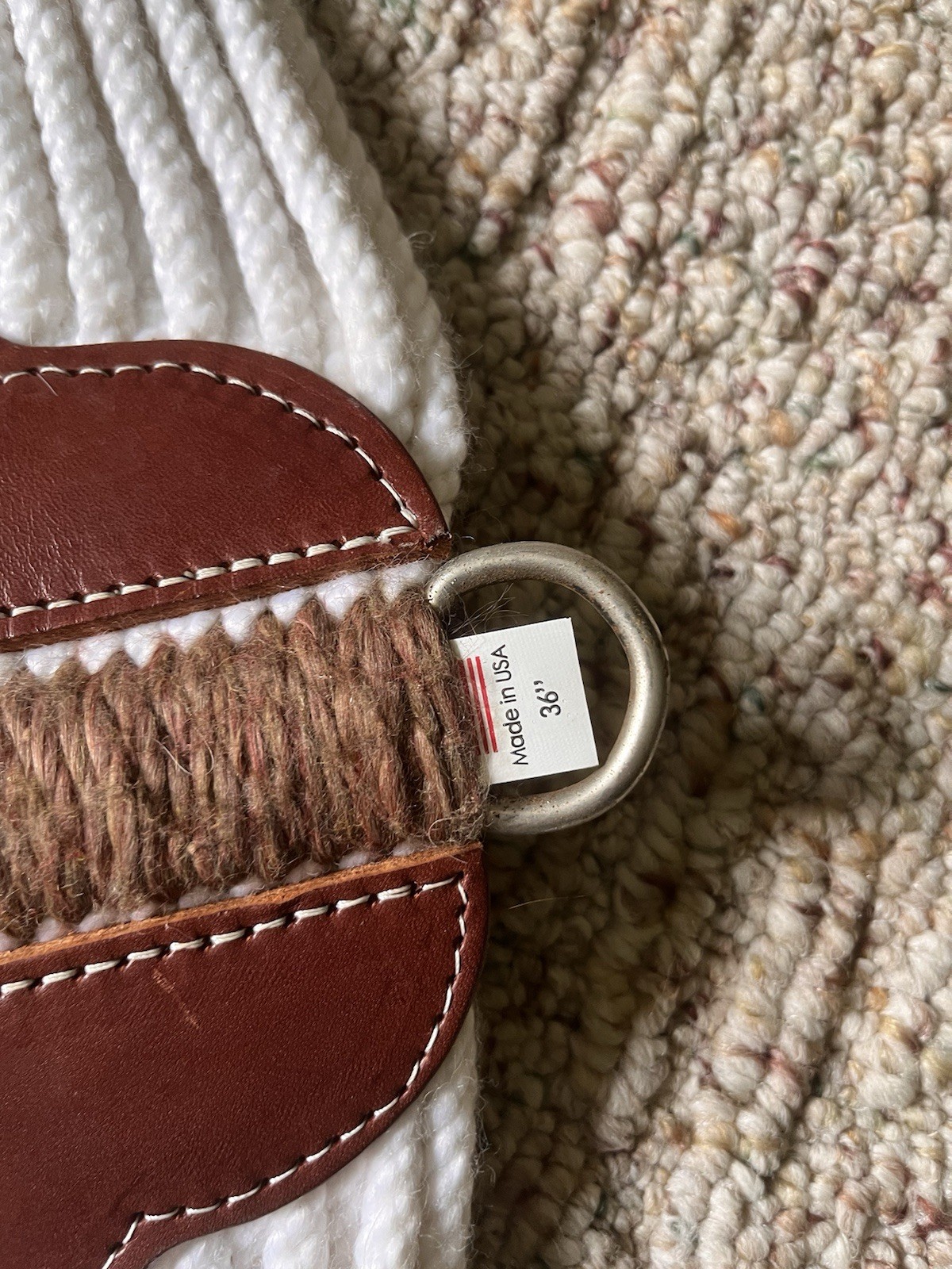 36 Inch Jeffers Roper Cinch Girth Set