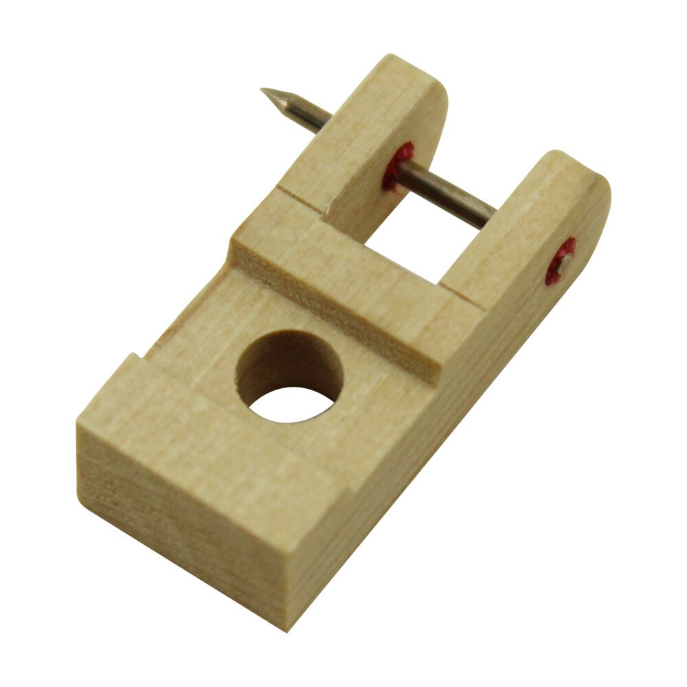Piano Butt & Whippen Flange Standard Wood Flange For Piano Repair - Set Of 6