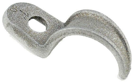Bridgeport Fittings 903-AL, 1", Aluminum, 1-Hole, IMC/Rigid Conduit Strap, 1 pc