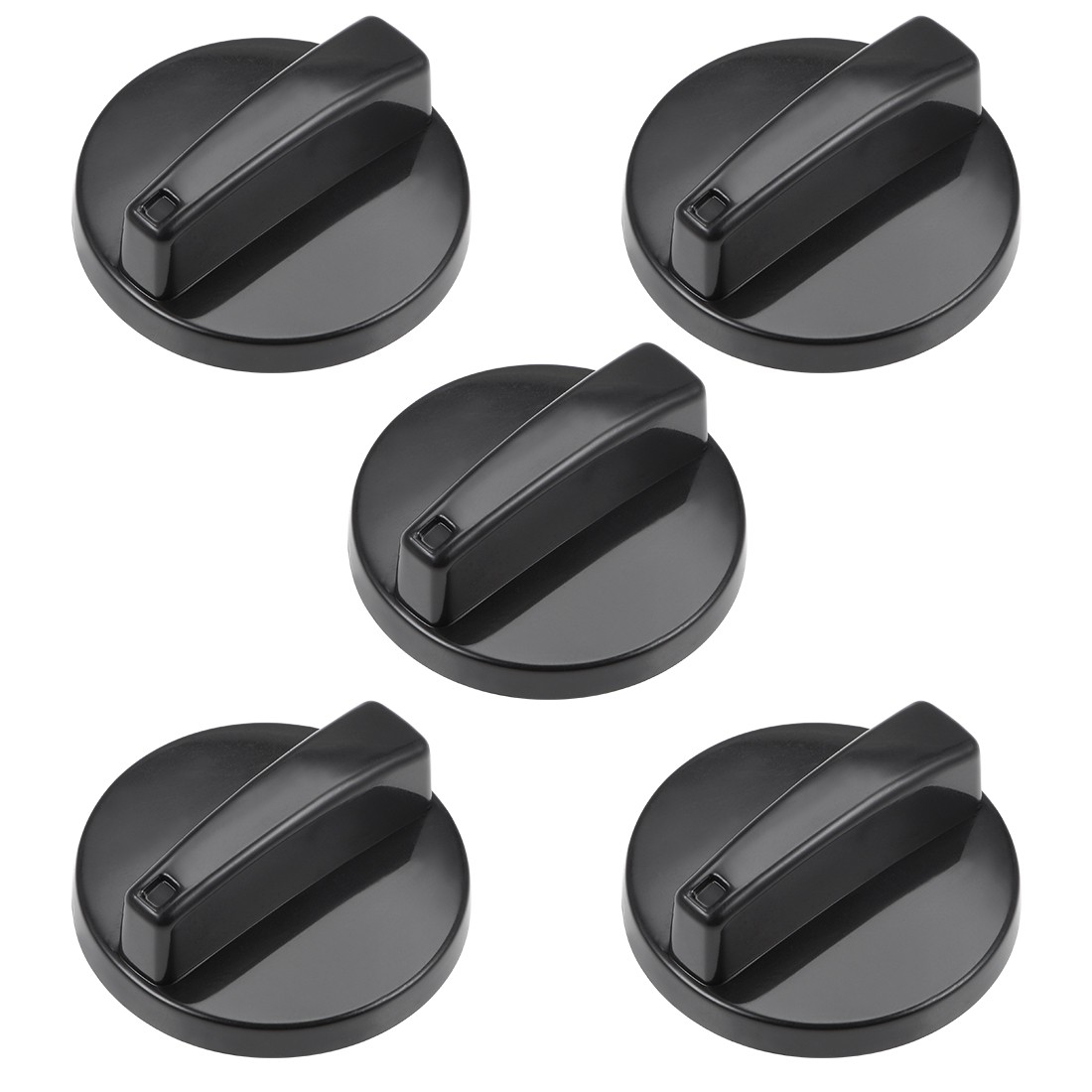 5pcs Timer Knobs Range Replacement Knobs Time Control Knob Cross Shaft