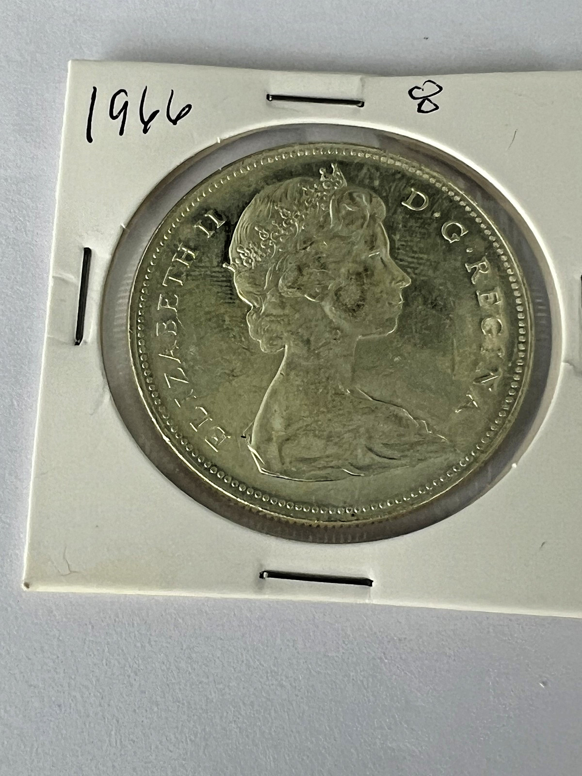 1966 Canada Silver Dollar. ASW .6 oz. of silver, From Roll of Twenty