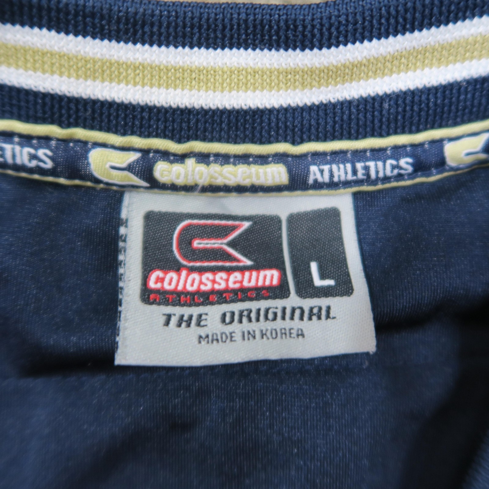 Vintage Georgia Tech Yellow Jackets Jersey Men Large NCAA Football Colosseum #45
