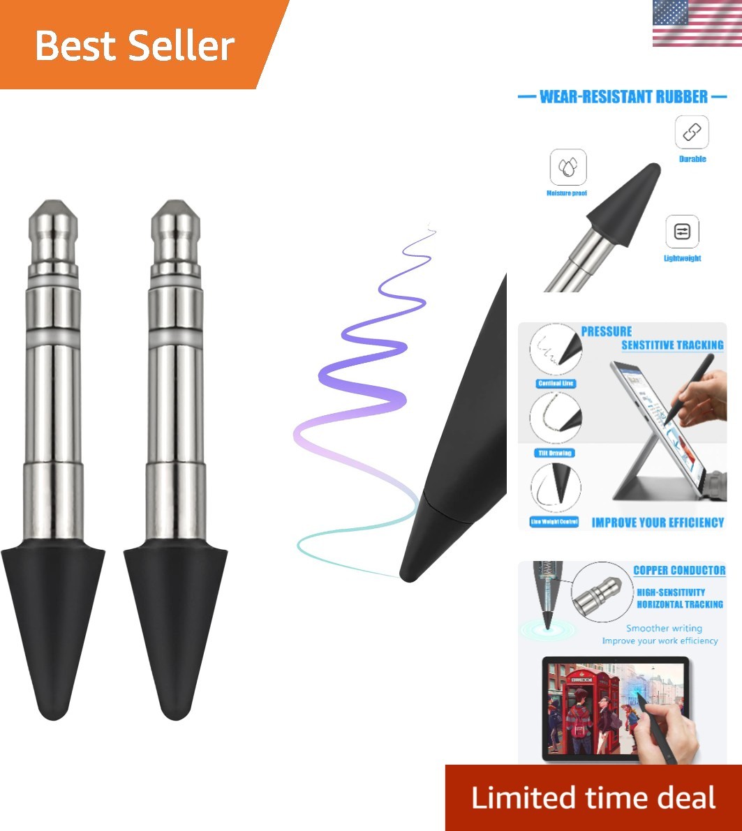 Replacement Tips for Surface Slim Pen 2 – 2-Pack with High Sensitivity