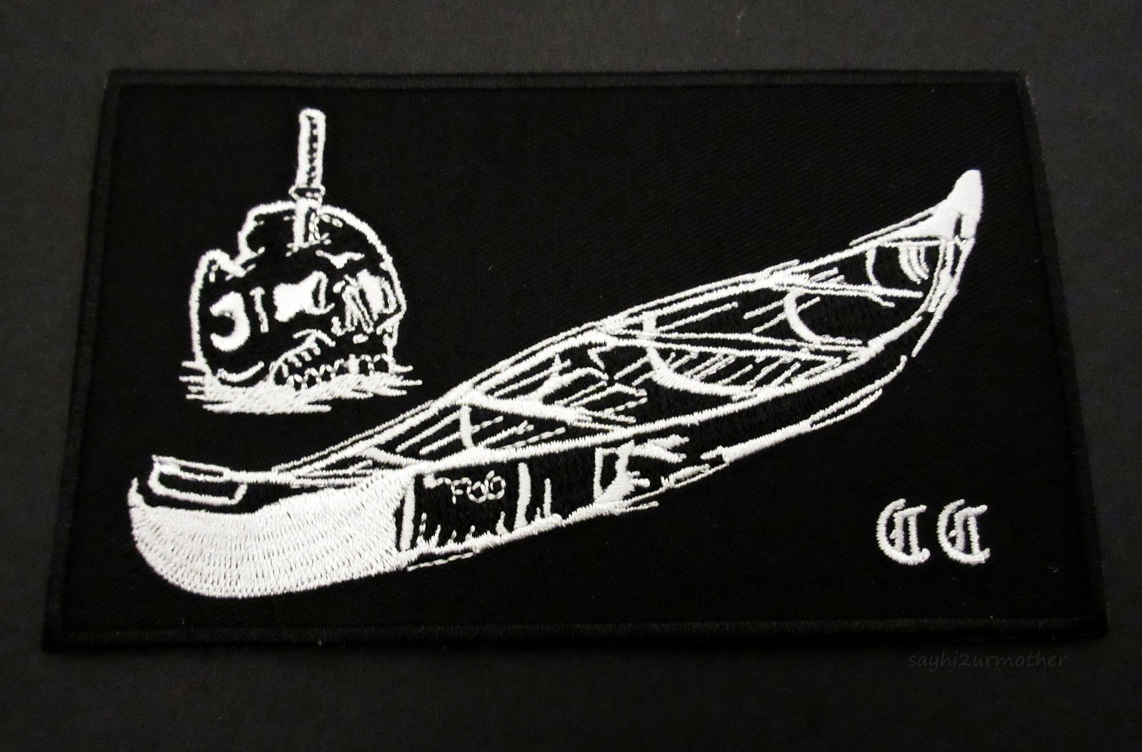 AUTHENTIC FORWARD OBSERVATIONS GROUP XL 3x5 CANOE CLUB PATCH FOG DEVGRU CAG