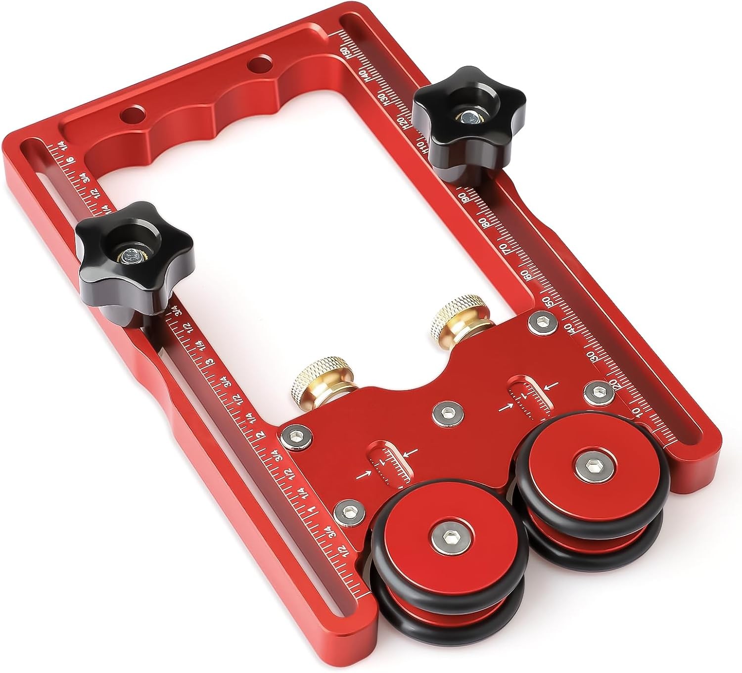 Thin Rip Jig & Feather Boards Combo for Table Saws - Router Table...