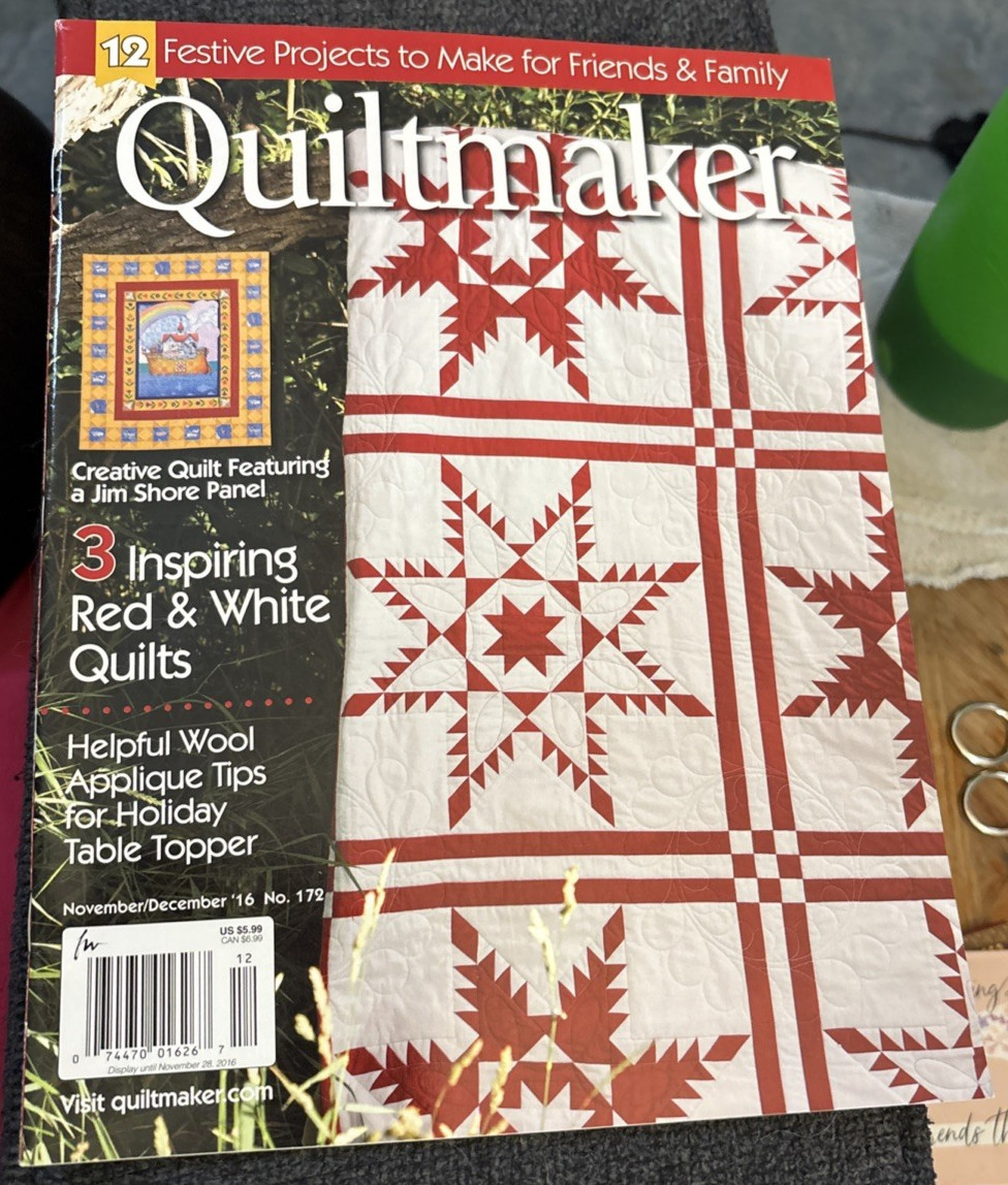 Rare Quiltmaker November/December 2016
