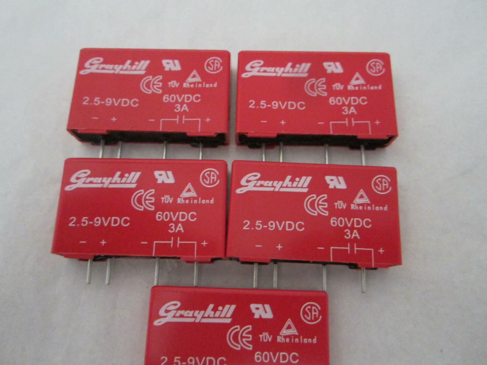GRAYHILL 70M-0DC5B OUTPUT MODULE LOT OF 5
