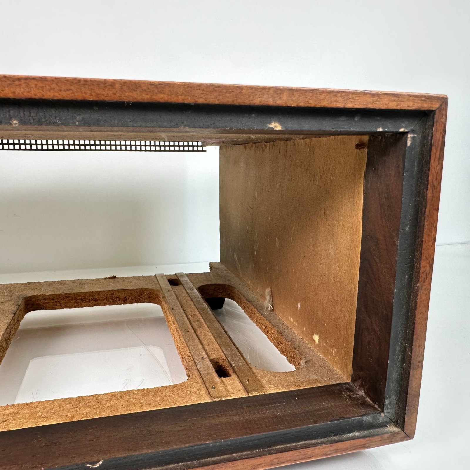 Vintage Original The Fisher Stereo Master Control Amplifier X-202 Wood Cabinet