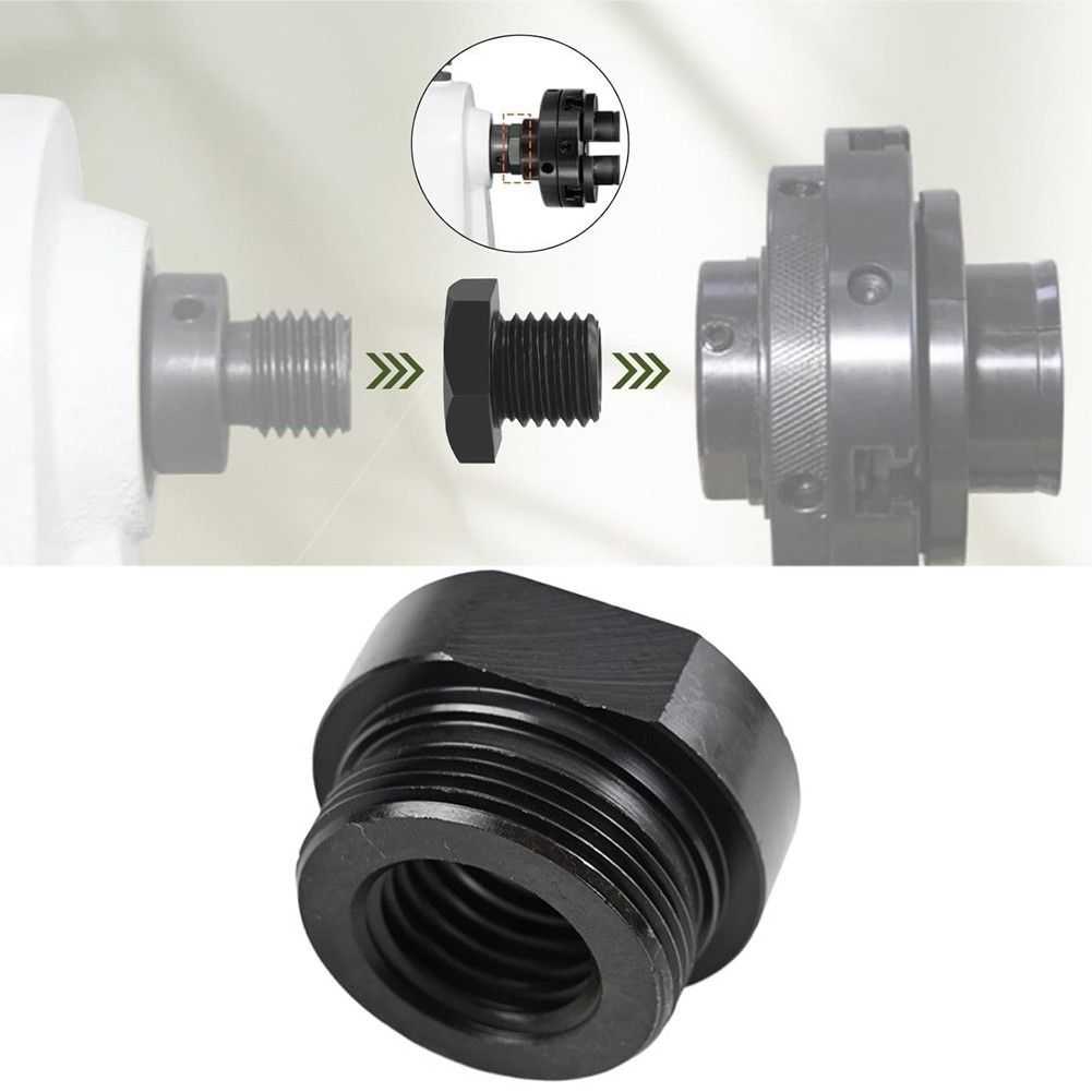 Wood Lathe Chuck Adapter Precision Thread 40mm Outer 254mm Inner Metal