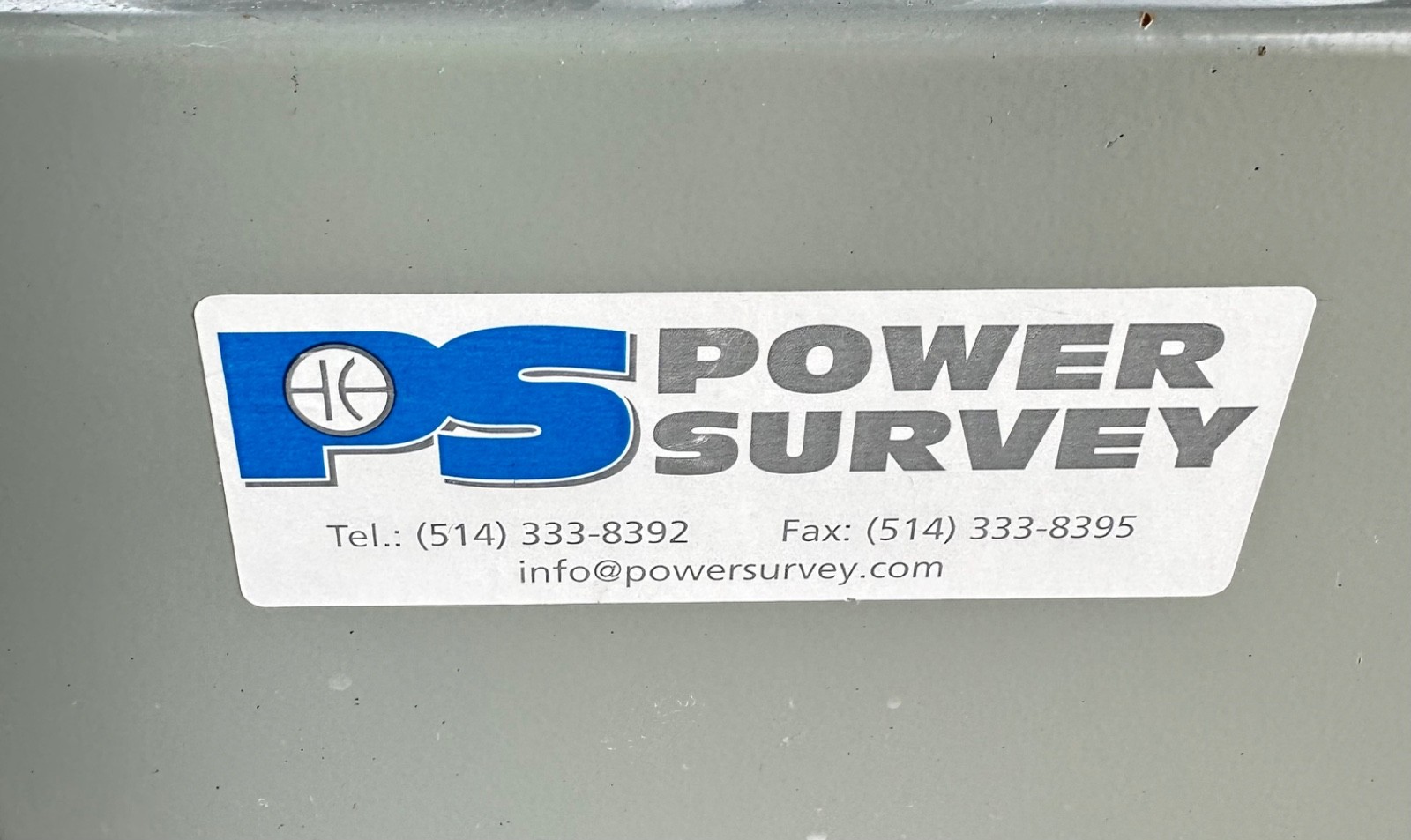 PS Power Survey 480 Volts 3 Phase 20 KVAR Capacitor PS4P20A