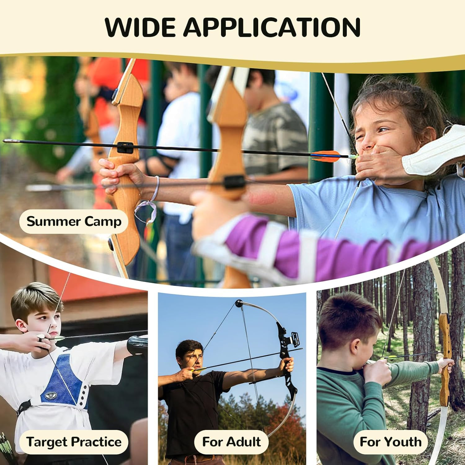6-Sided Foam Archery Target Block with Handle - Lightweight & Easy Arrow Removal