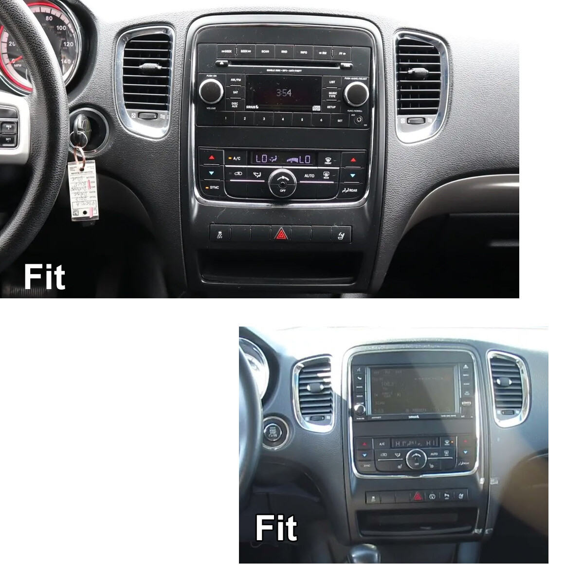 For 2011 2012 2013 Dodge Durango Apple CarPlay Android Auto Radio GPS WIFI