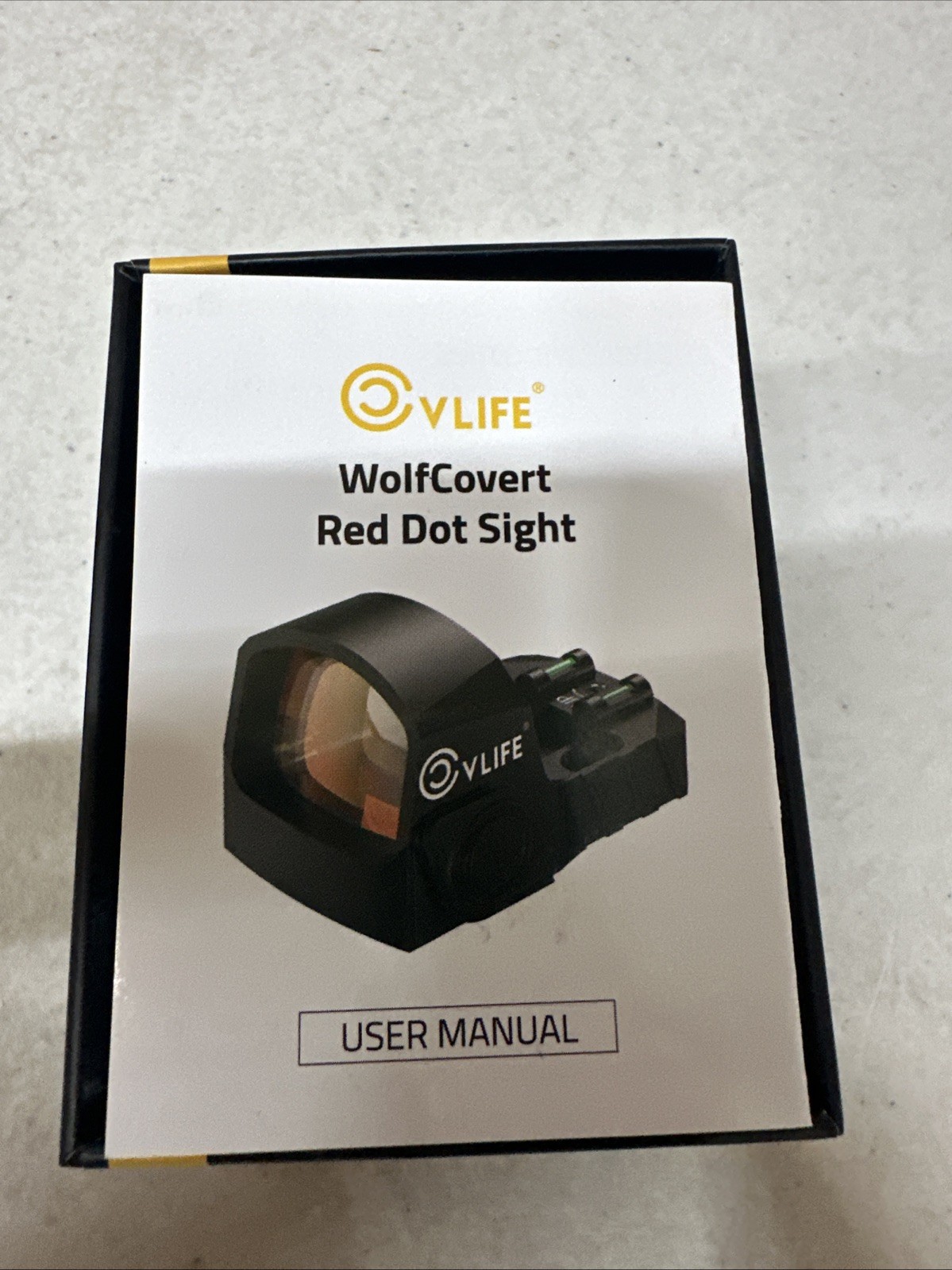 CVLife WolfCovert X S02 Full-Sized Multiple Reticle Green Dot 3 MOA Dot & 40 MO