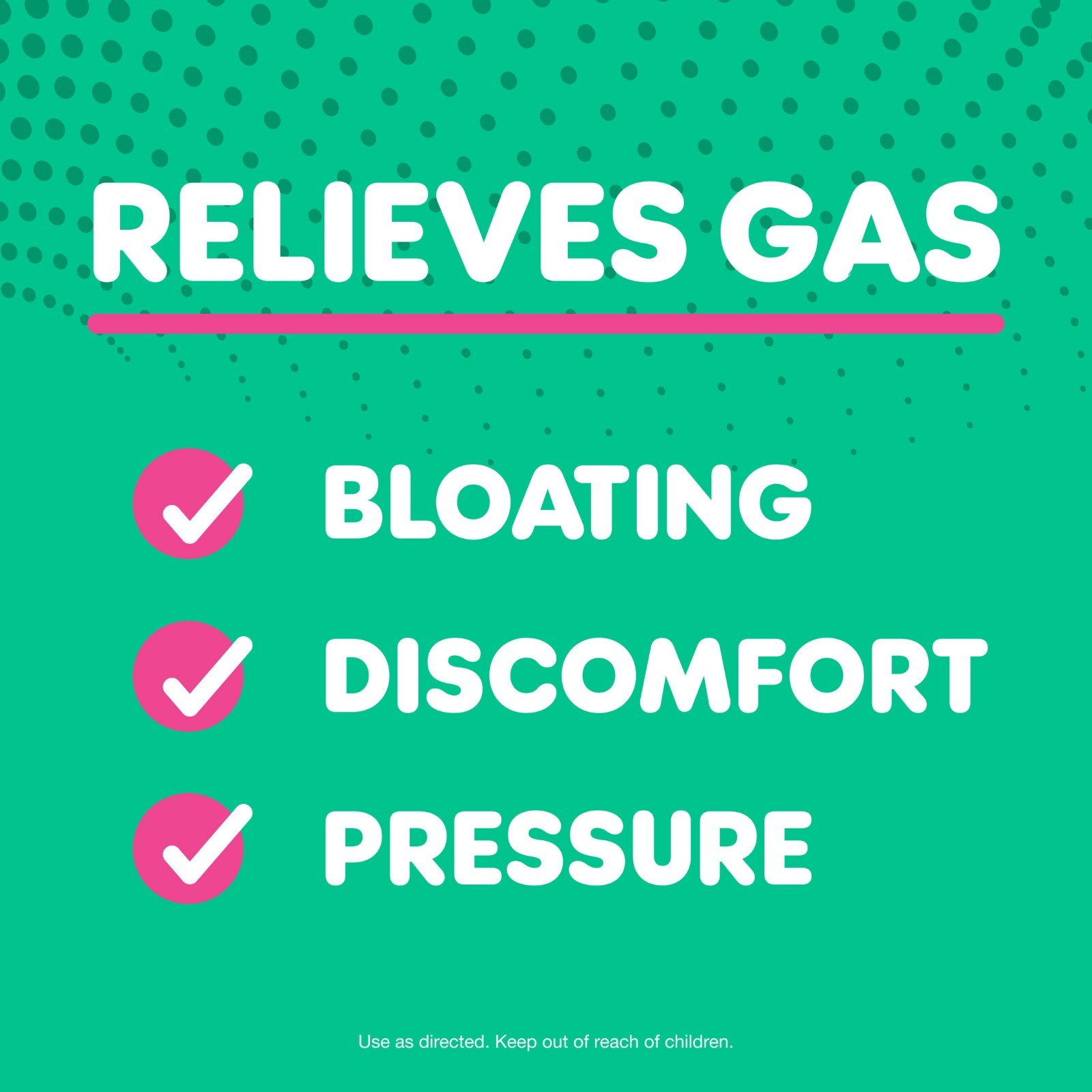 Pepto Gas + Bloating Mint Flavored Chewable Tablets 16ct