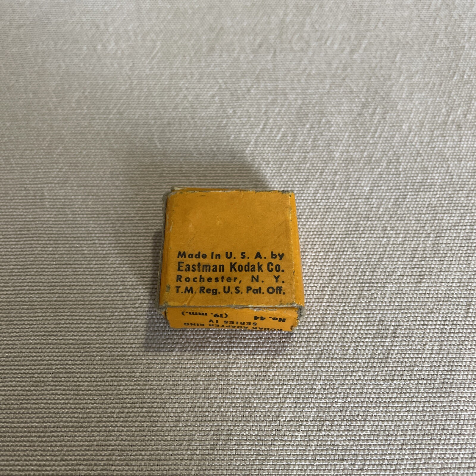 Kodak Adapter Ring Series 4 No 44 19mm Vintage