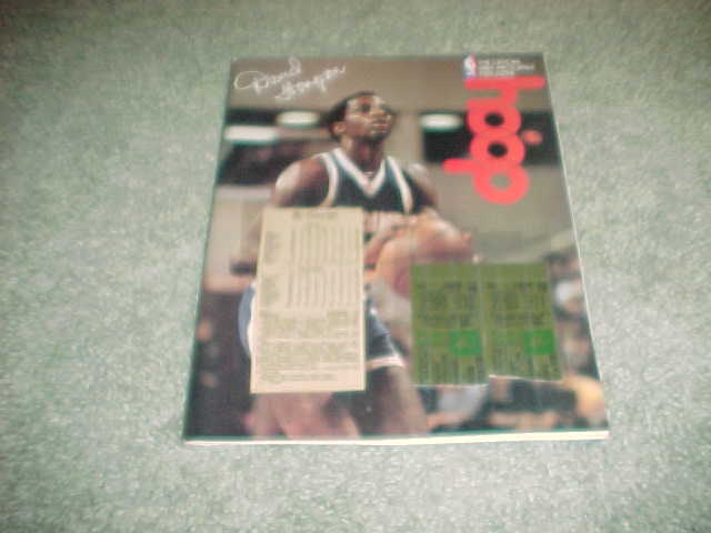 1980 Denver Nuggets v Milwaukee Bucks Basketball Program with tickets 1/18