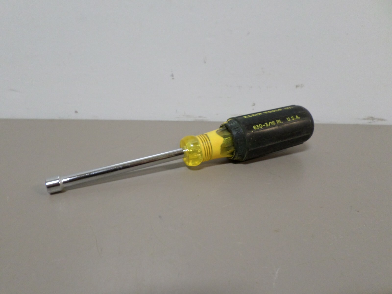 Klein Tools 3/16" Nut Driver 630-3/16 Great Condition!