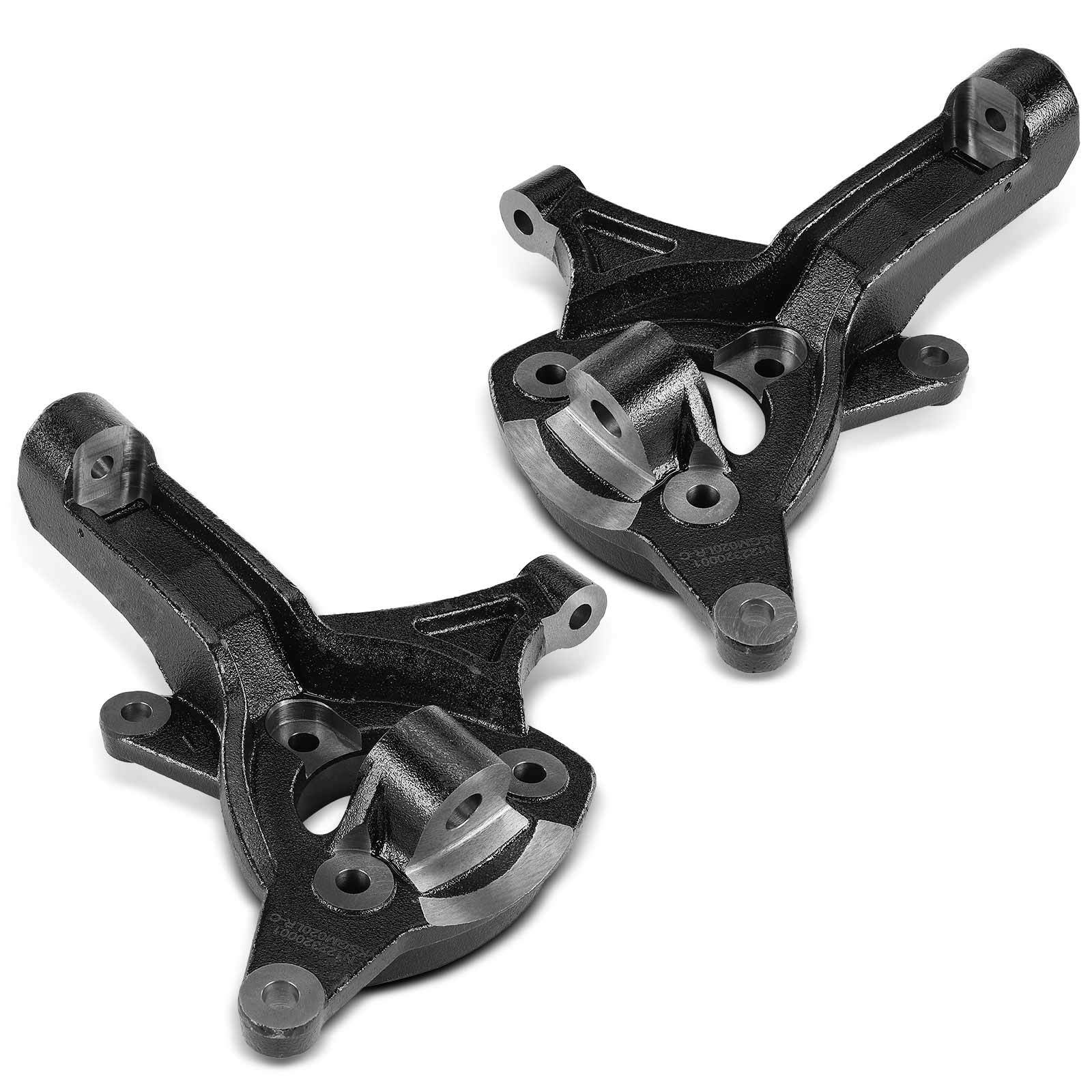 2x Front Left & Right 5" Lift Spindles for Chevrolet Silverado 1500 2016-2018