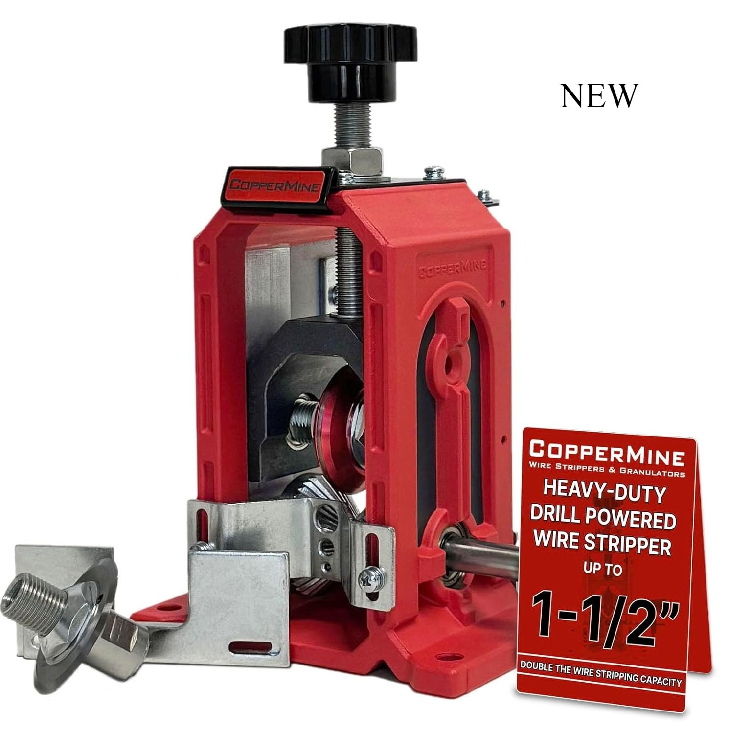 CopperMine Manual Wire Stripping Machine – High-Capacity Copper Wire Stripper