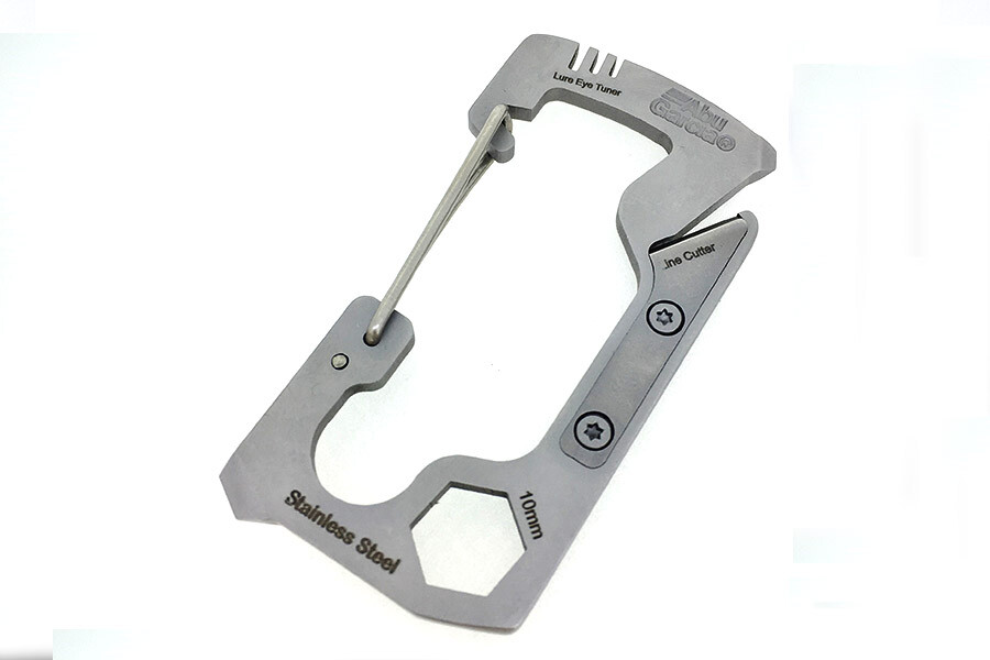 ** Abu Garcia multi-tool Carabiner Silver