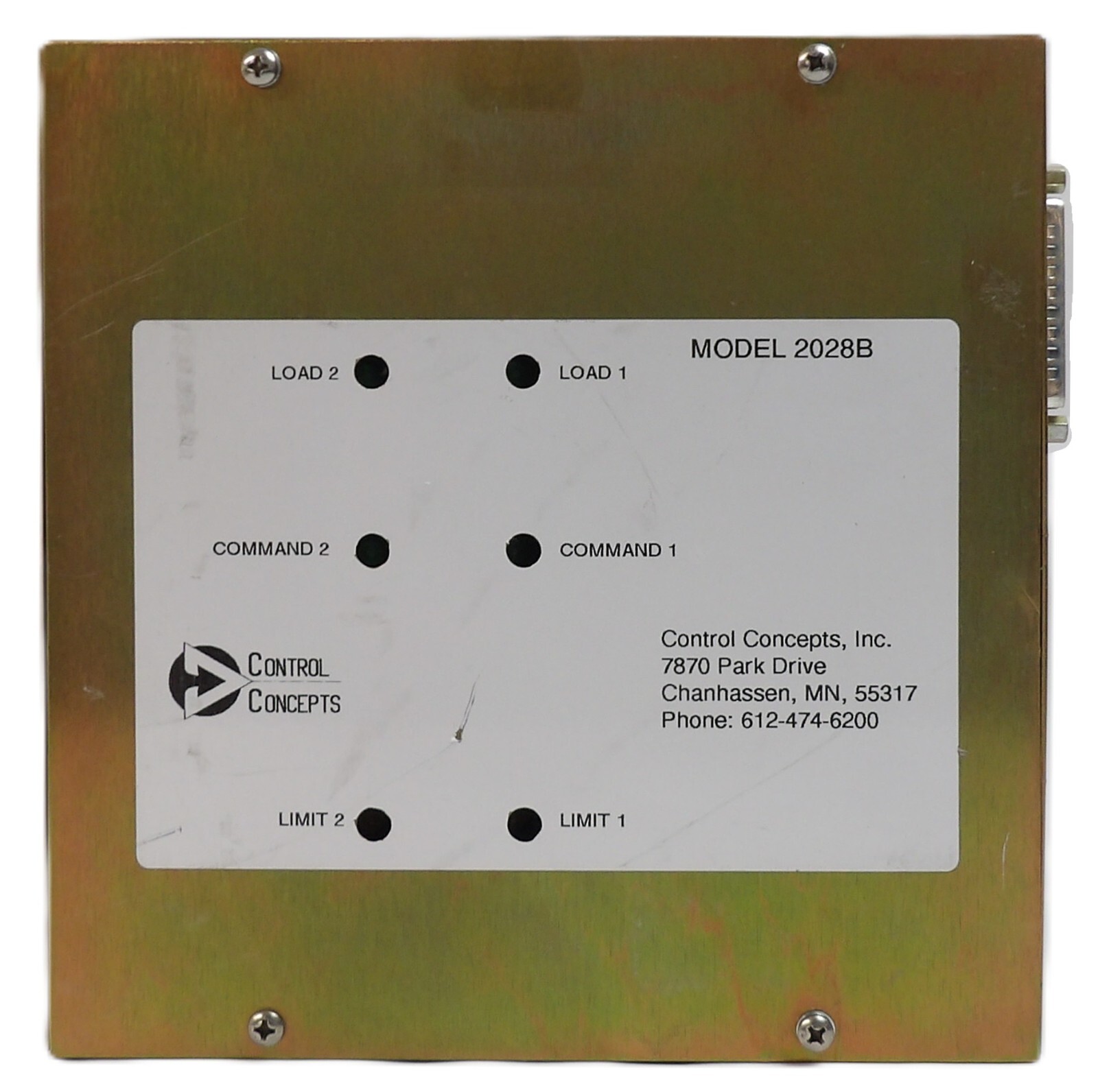 Control Concepts 2028B-1007 SCR Power Controller Module Working Surplus