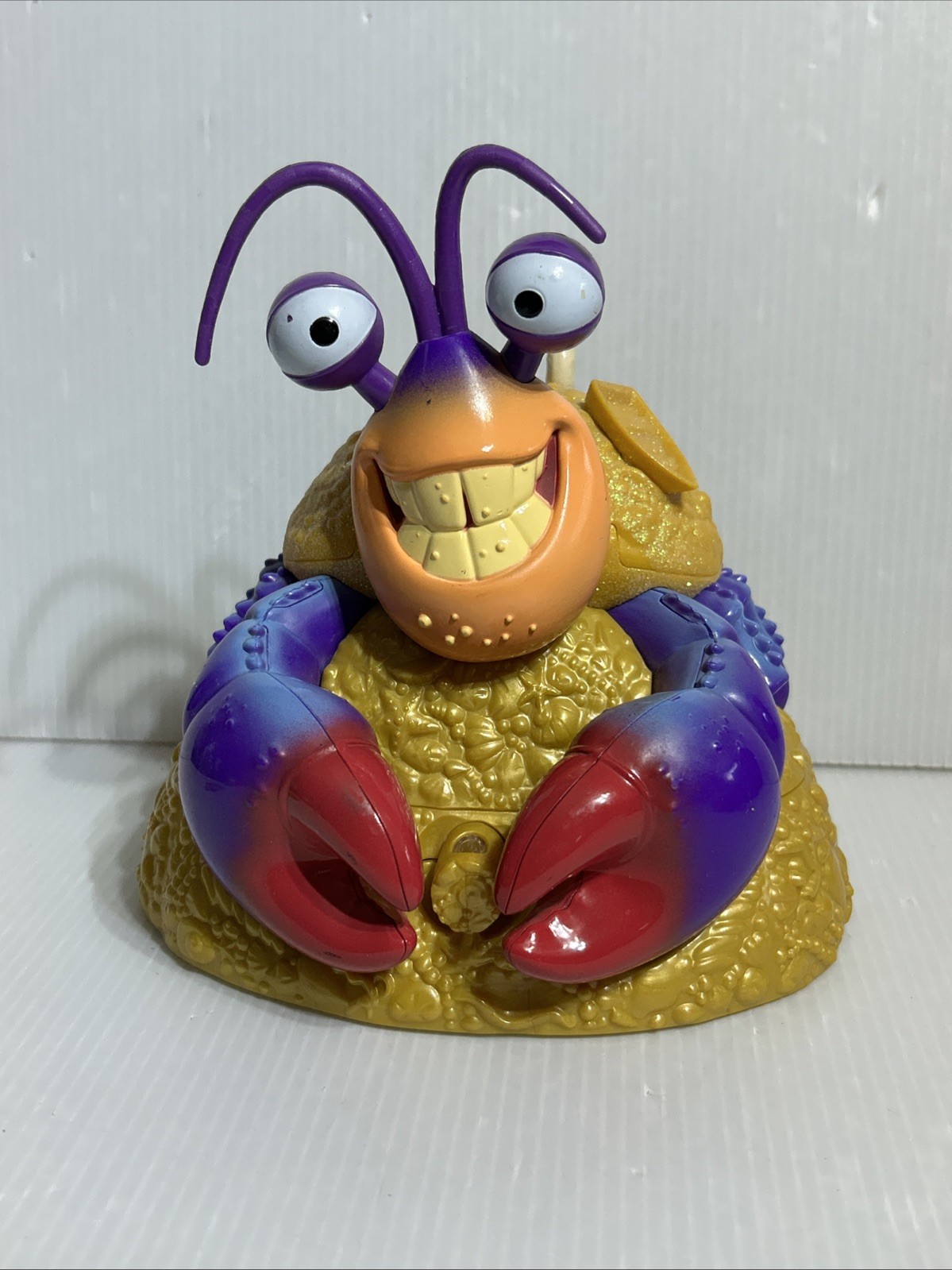 Disney Moana Tamatoa Singing Crab Jewelry Box Light Sound Shiny Song No Ring