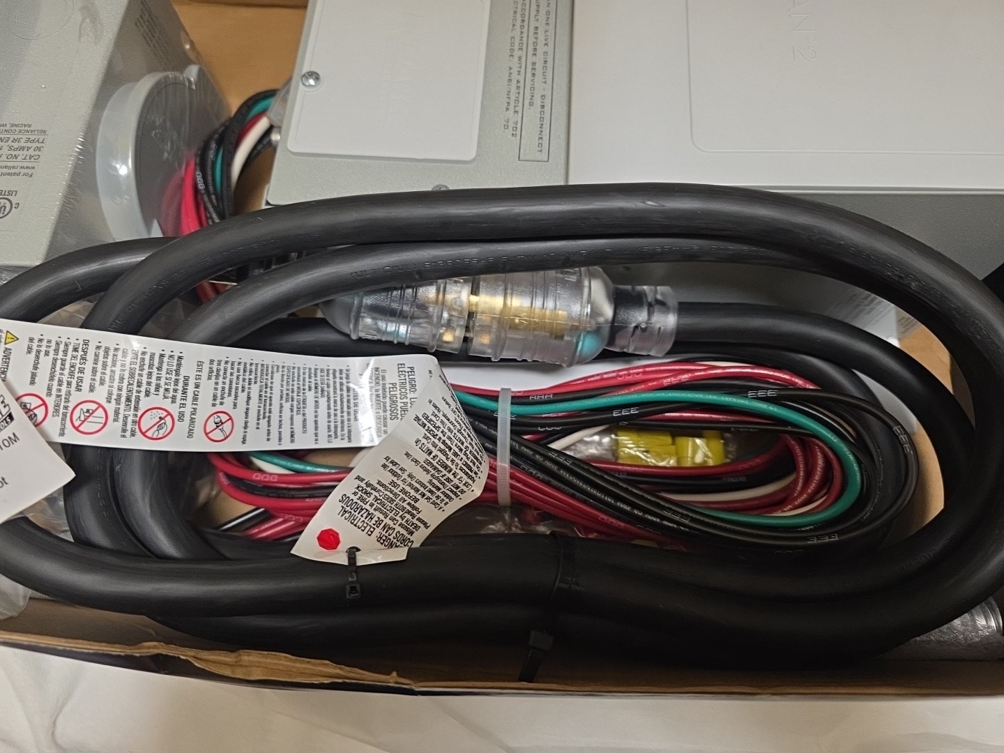 Reliance Controls Backup Power Transfer Switch Kit 3006HDK NEW