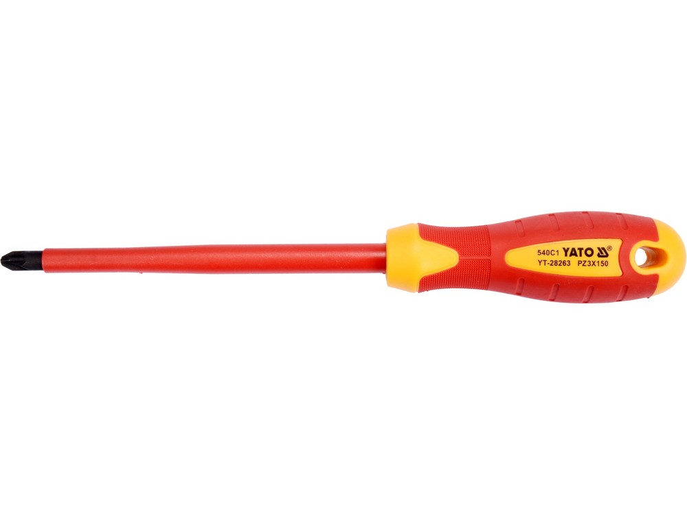 Yato Screwdriver VDE Pozidriv 1000V PZ3 X 150mm YT-28263