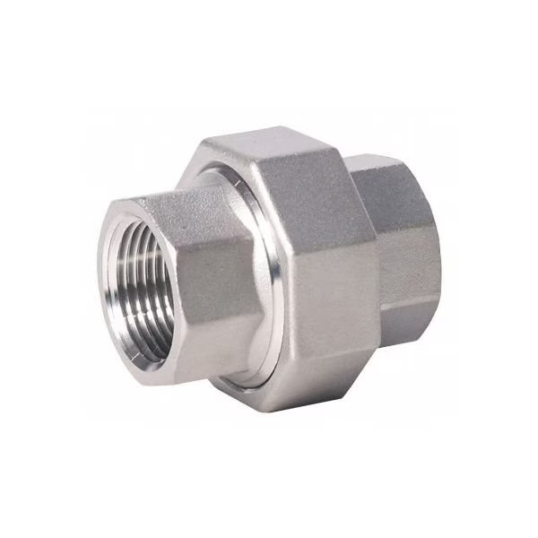 Union 3/8" 150# Female NPT Thread Ends 316 Stainless Steel Pipe Fitting