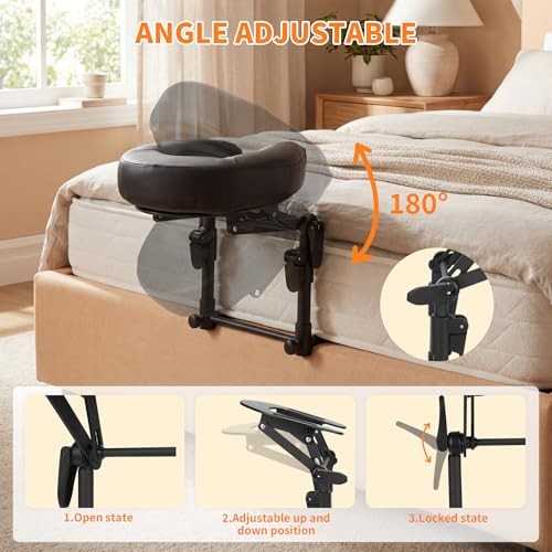 Massage Table Headrest Kit Face Down Pillow Bed