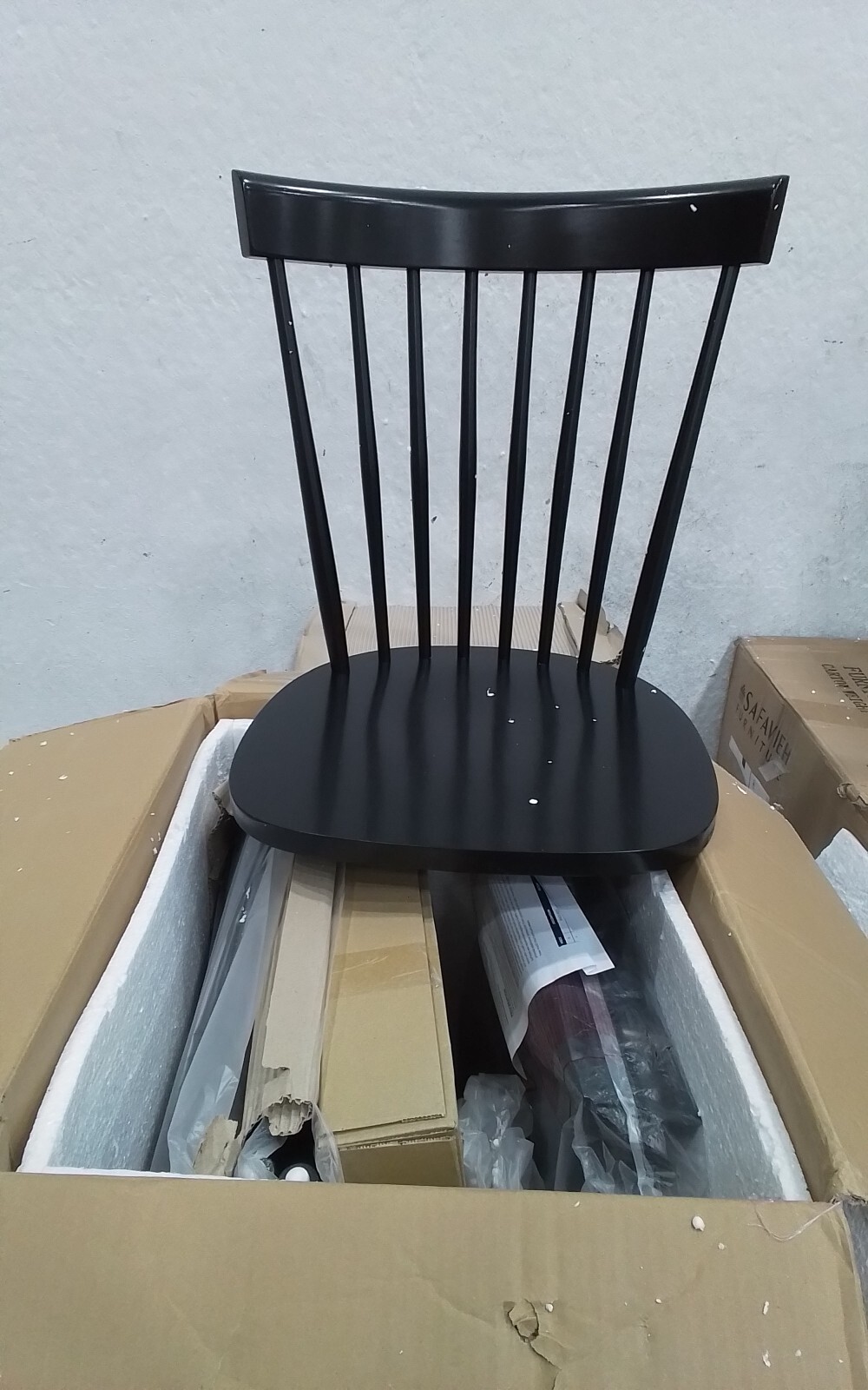 Safavieh PARKER SPINDEL SIDE CHAIR, Reduced Price 2172736521 AMH8500B