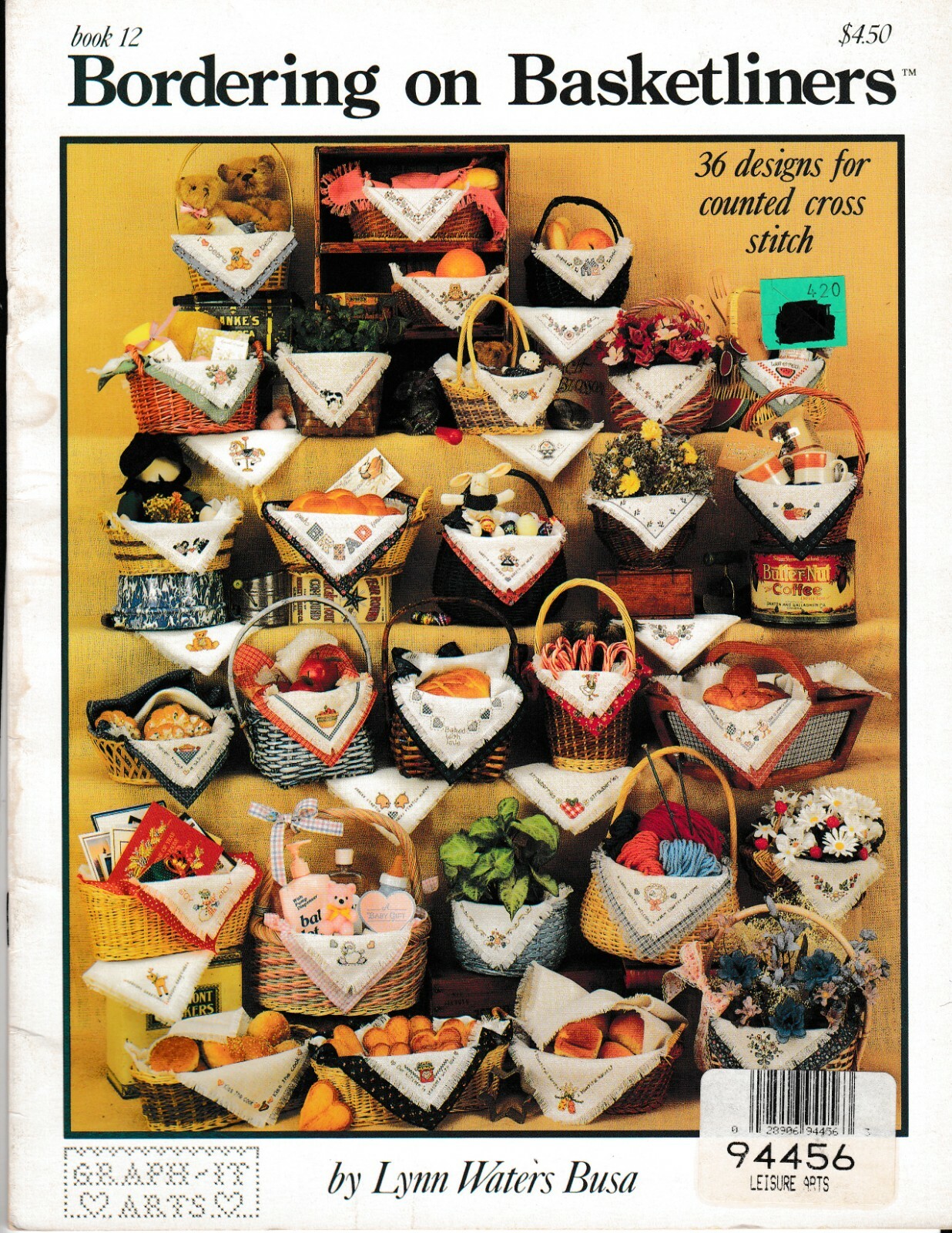 Bordering on Basketliners Cross Stitch | Graph-It Arts #12