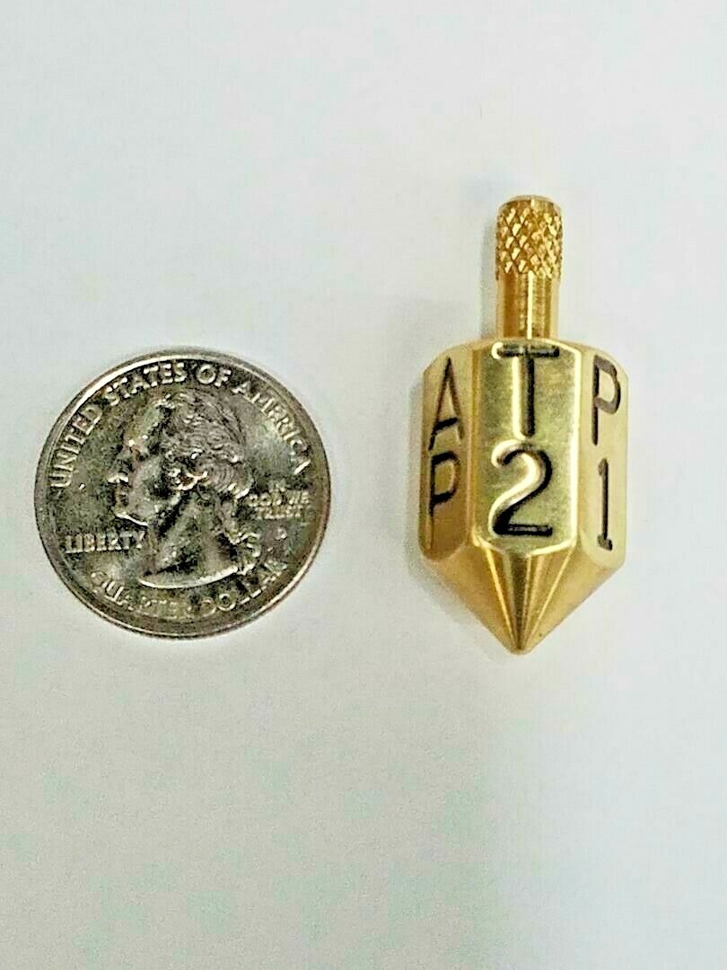 PUT & TAKE SPINNING TOP GAME* DREIDLE GAME* SOLID BRASS * FREE SHIPING*GAMBLING