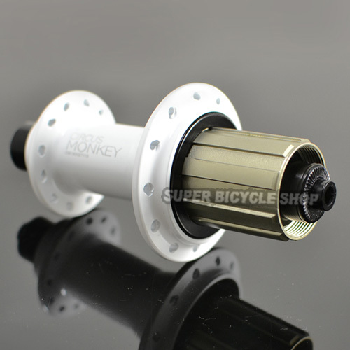Circus Monkey HRW Road Rear Hub, 32 Hole,White
