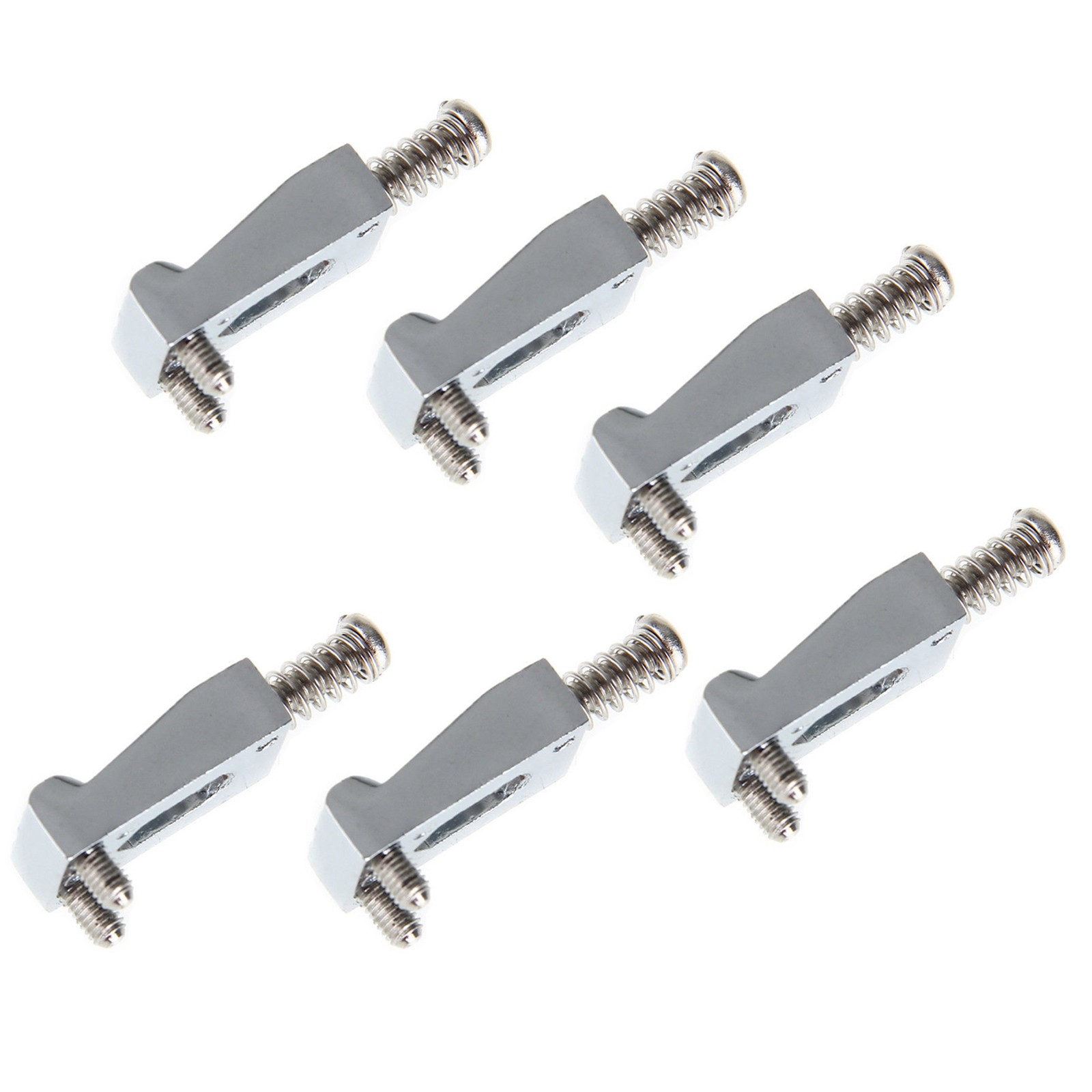 6Pack Electric Guitar Metal Strat Tremolo Bridge Saddles Fixing Luthier Tool G