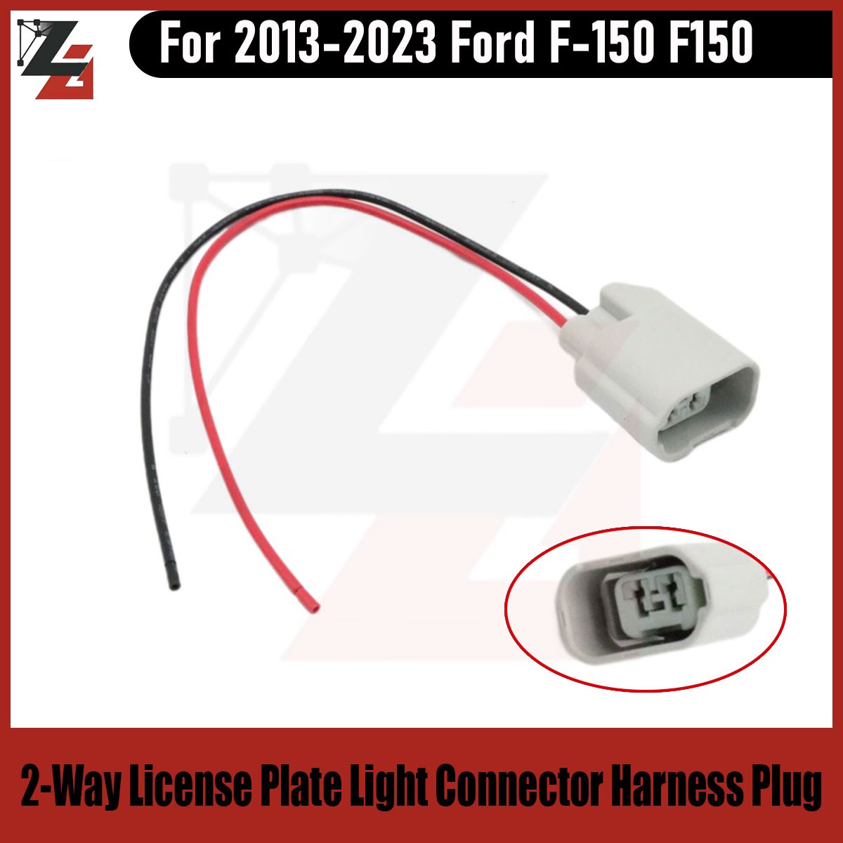 For 2005-2008 Ford F-150 F150 2-Way Side Marker Light Connector Harness Plug US