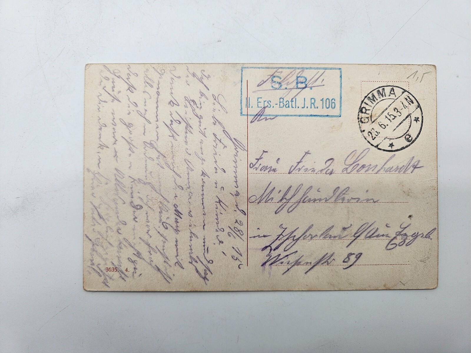 HA2055: Postcard, Weißt Du Yet?